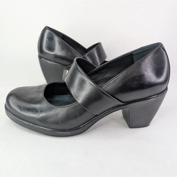 Dansko Brooke Mary Jane Women's Black Pump Leather Size 11 US / EU 42 - Picture 2 of 11